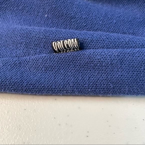 Volcom Blue Mens Medium Size Polo Shirt Top - Picture 5 of 5
